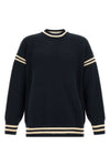 reynard waffle-stitch cotton sweater