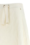 the herno long skirt has a flared and voluminous silhouette