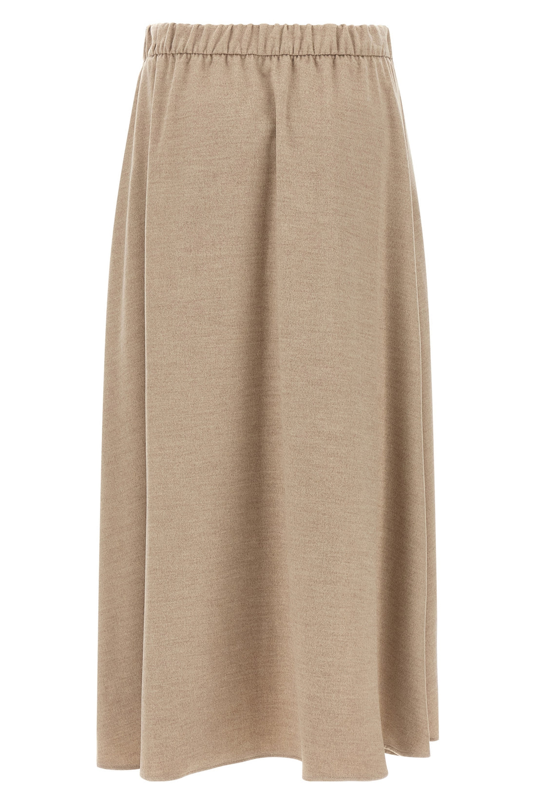 HERNO 40 the herno midi skirt defines an essential aesthetic through an a-shaped silhouet