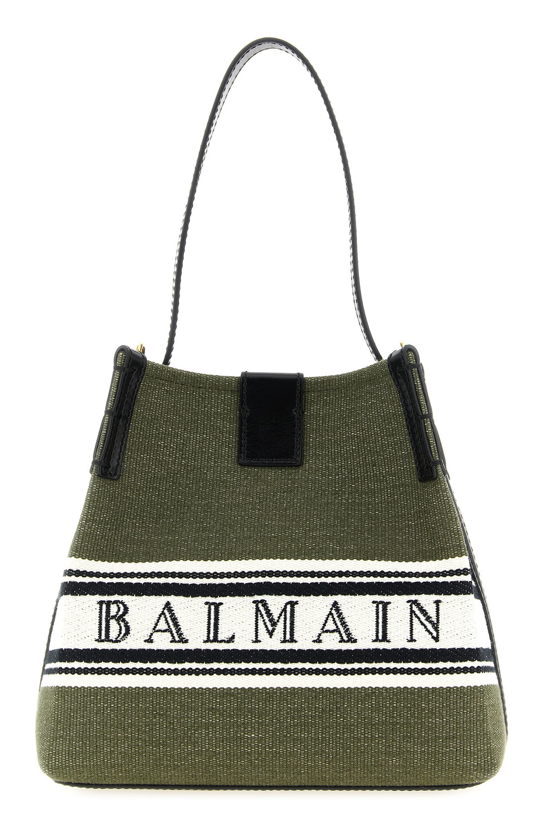 BALMAIN OS release canvas bucket bag
