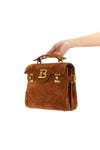 b-buzz 23 suede handbag