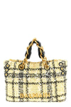 soft cabas small shopping bag in tweed