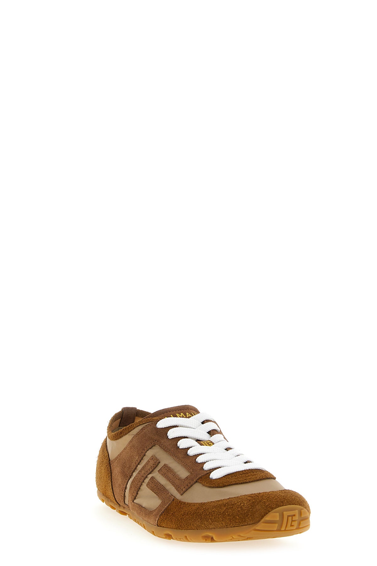 racer 45 sneakers in deer leather and nylon