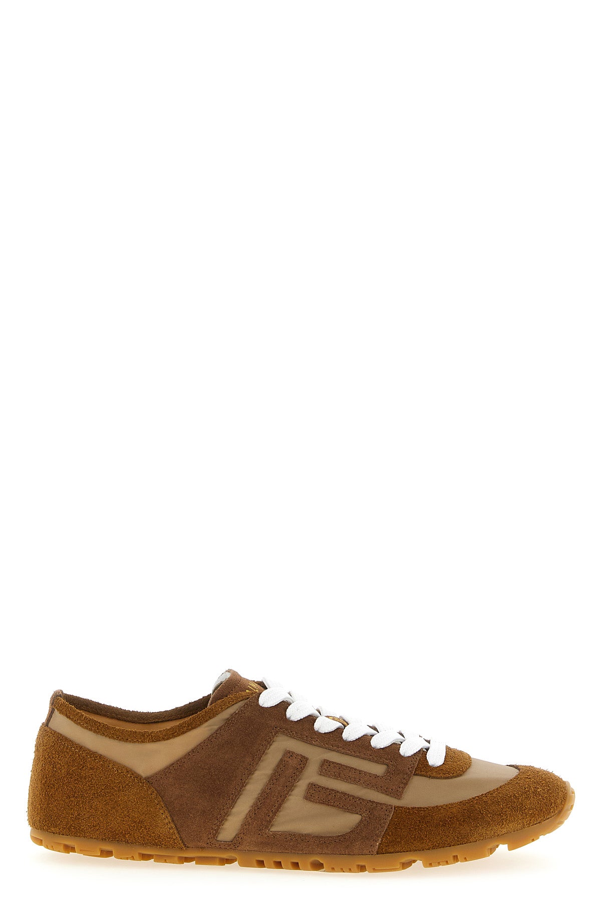 racer 45 sneakers in deer leather and nylon