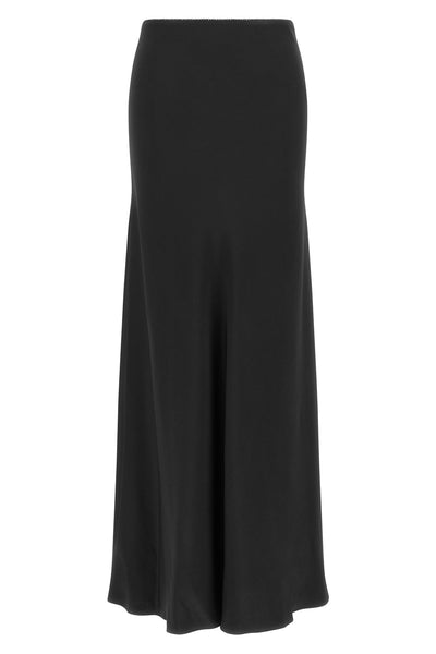 the long skirt fabiana filippi defines the wardrobe through a pure and minimal c