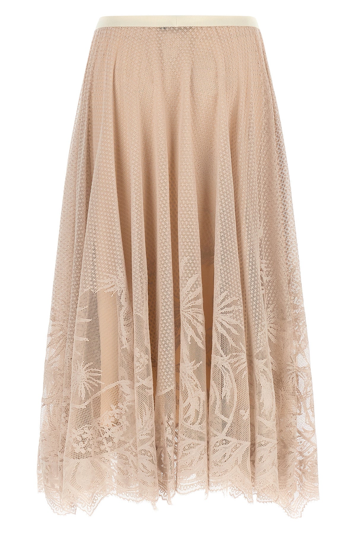 the fabiana filippi midi skirt redefines the codes of everyday elegance through