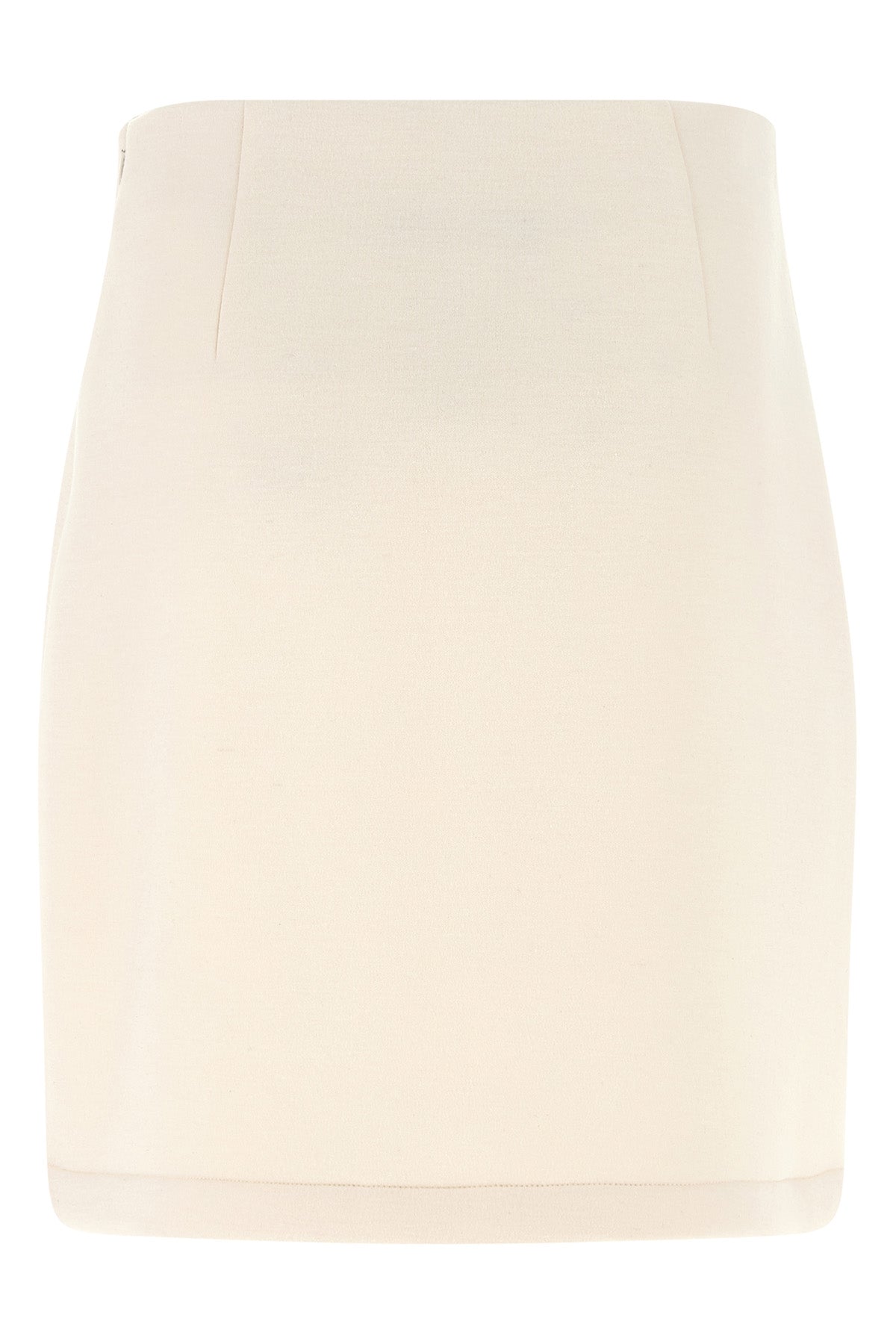 scuba cashmere mini skirt