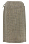 principe di gallia clement wool blend skirt