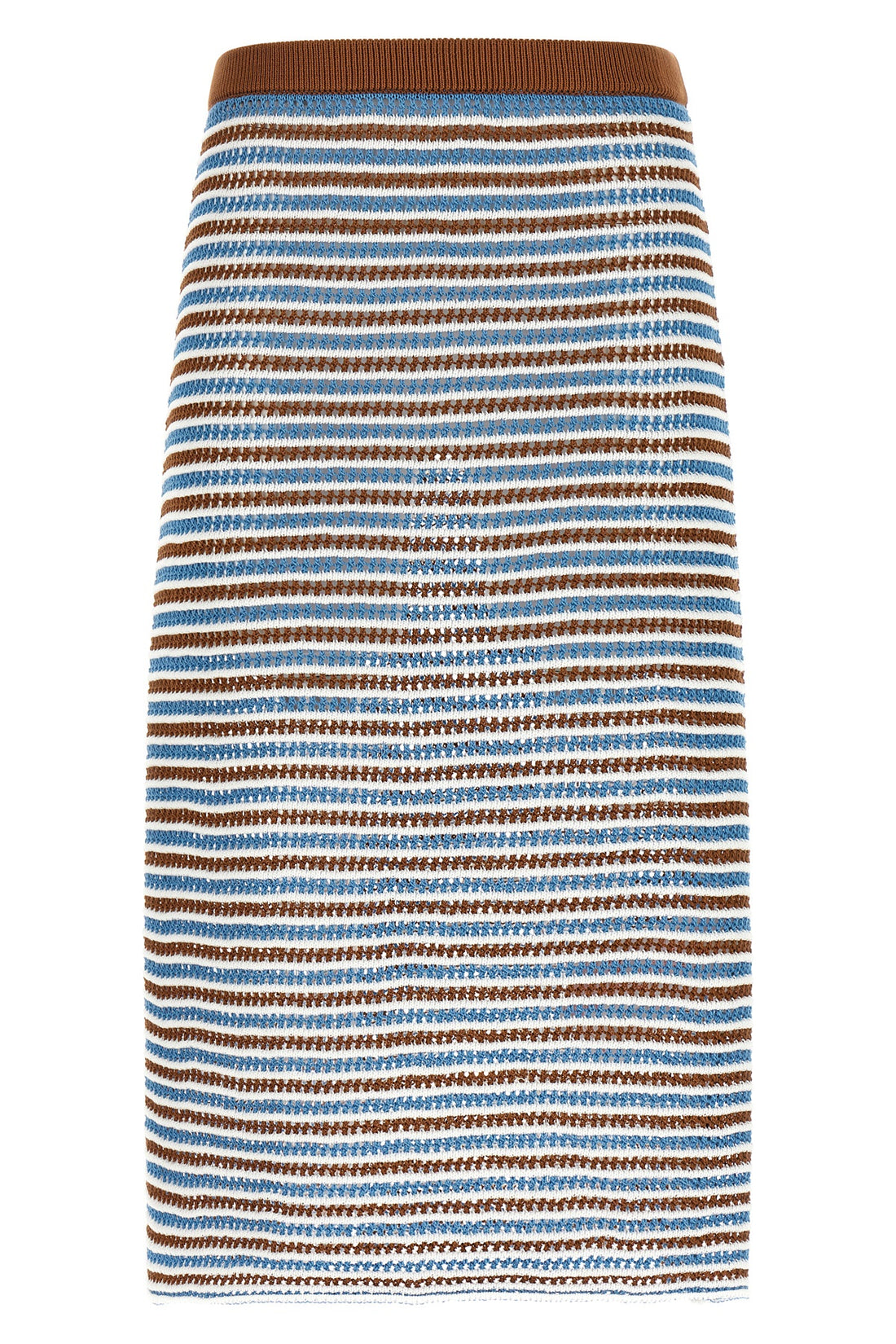 MARNI 38 midi skirt in openwork crochet yarn