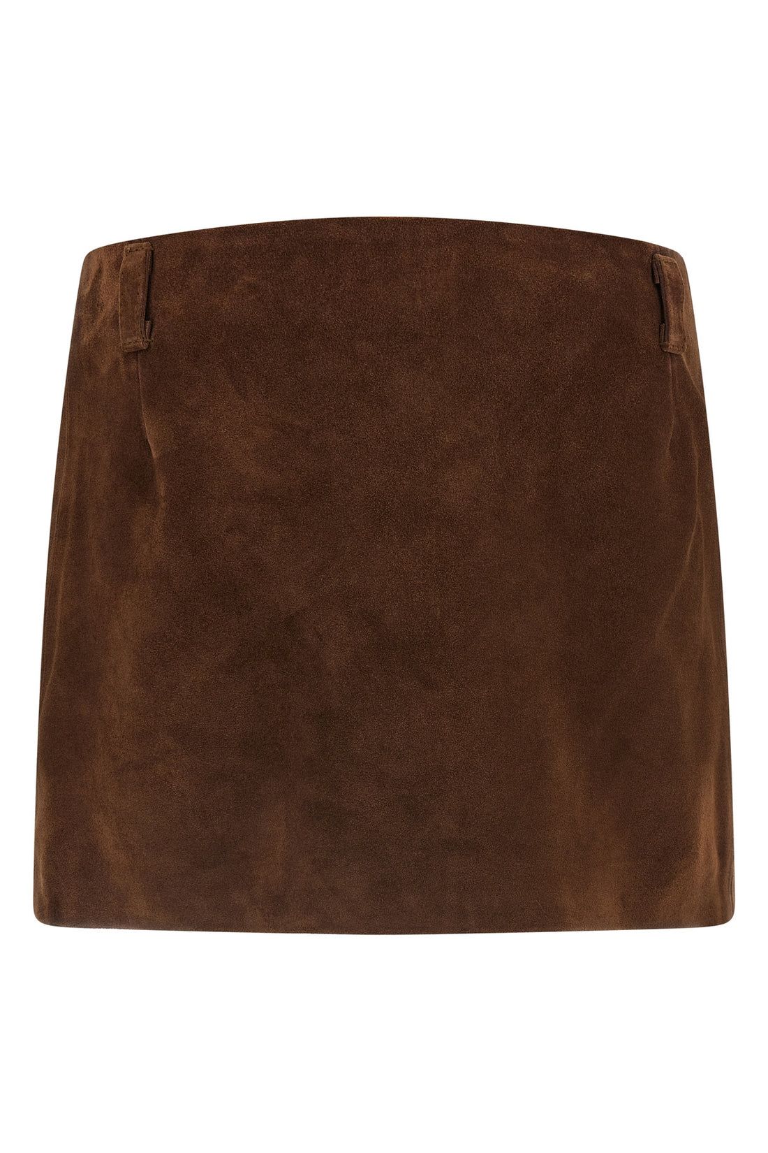 MARNI 38 the marni miniskirt in fine suede redefines the codes of structured clothing thr