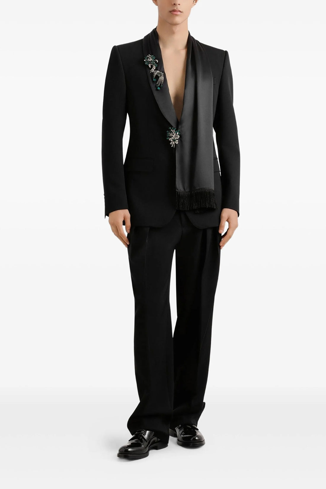 DOLCE &amp; GABBANA 50 wool gabardine pants
