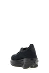 comme des garçons x mizuno wave rebellion pro 3 sneakers in openwork and breat