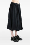 maxi wool skirt