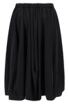 maxi wool skirt