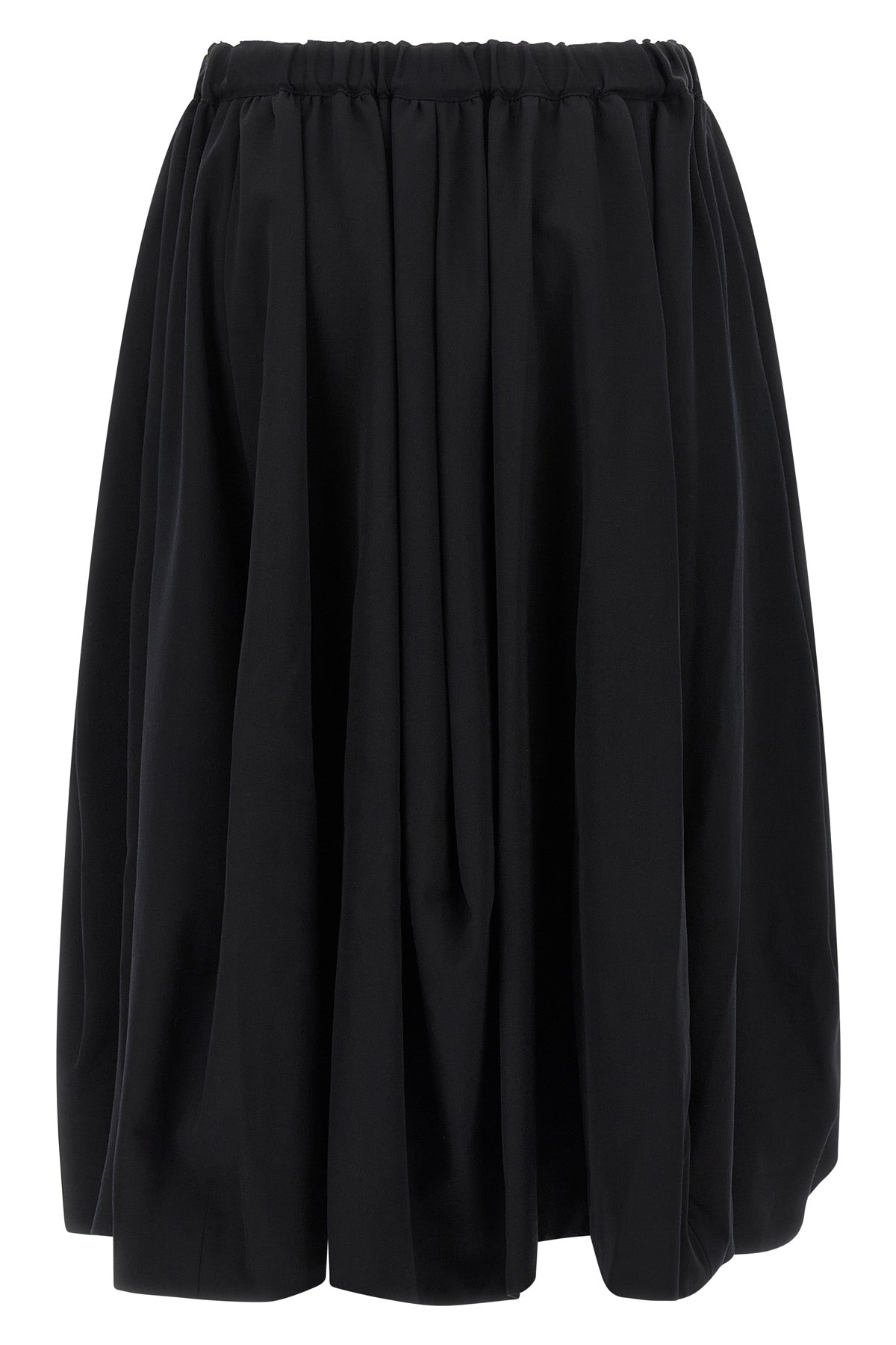 maxi wool skirt