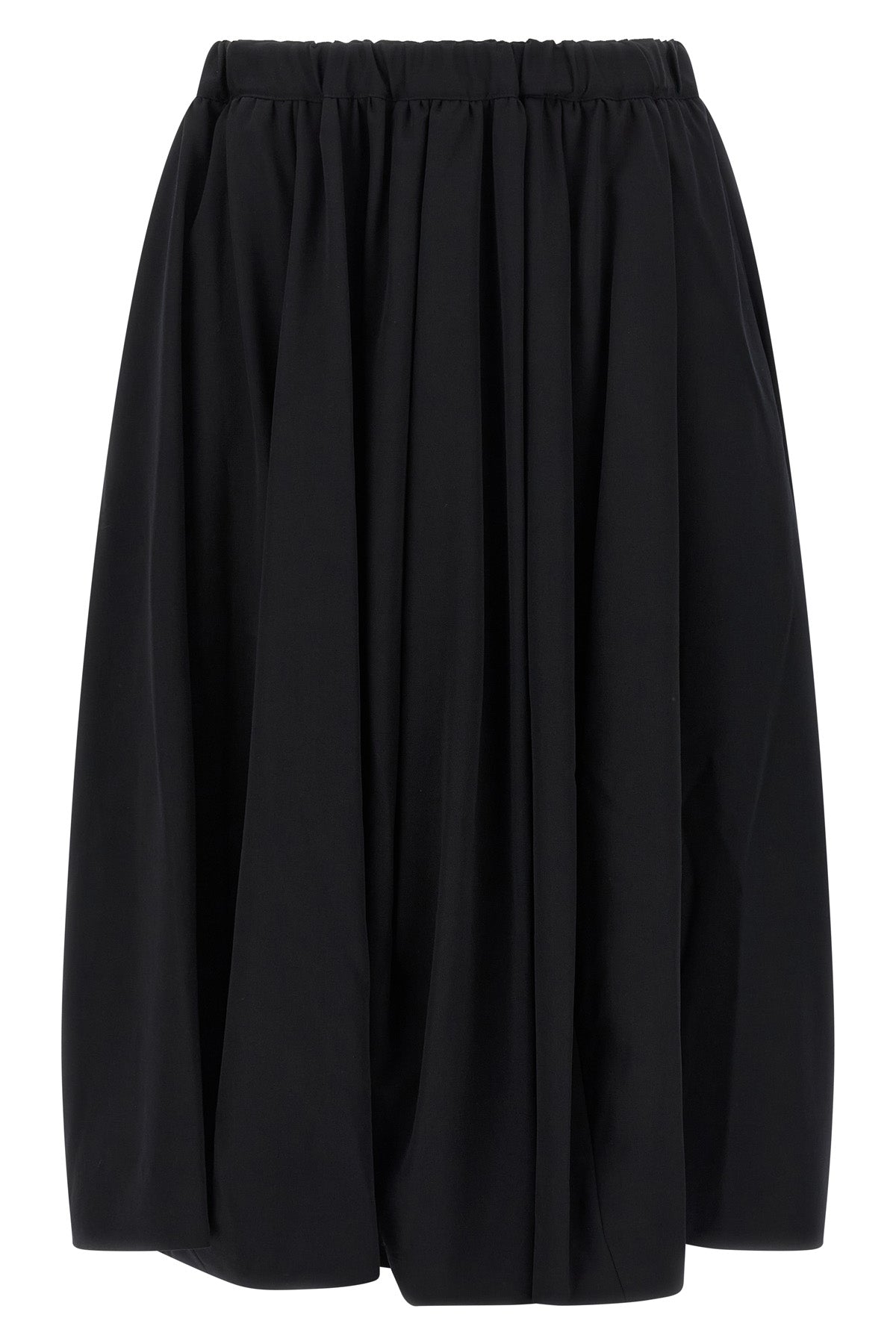 maxi wool skirt