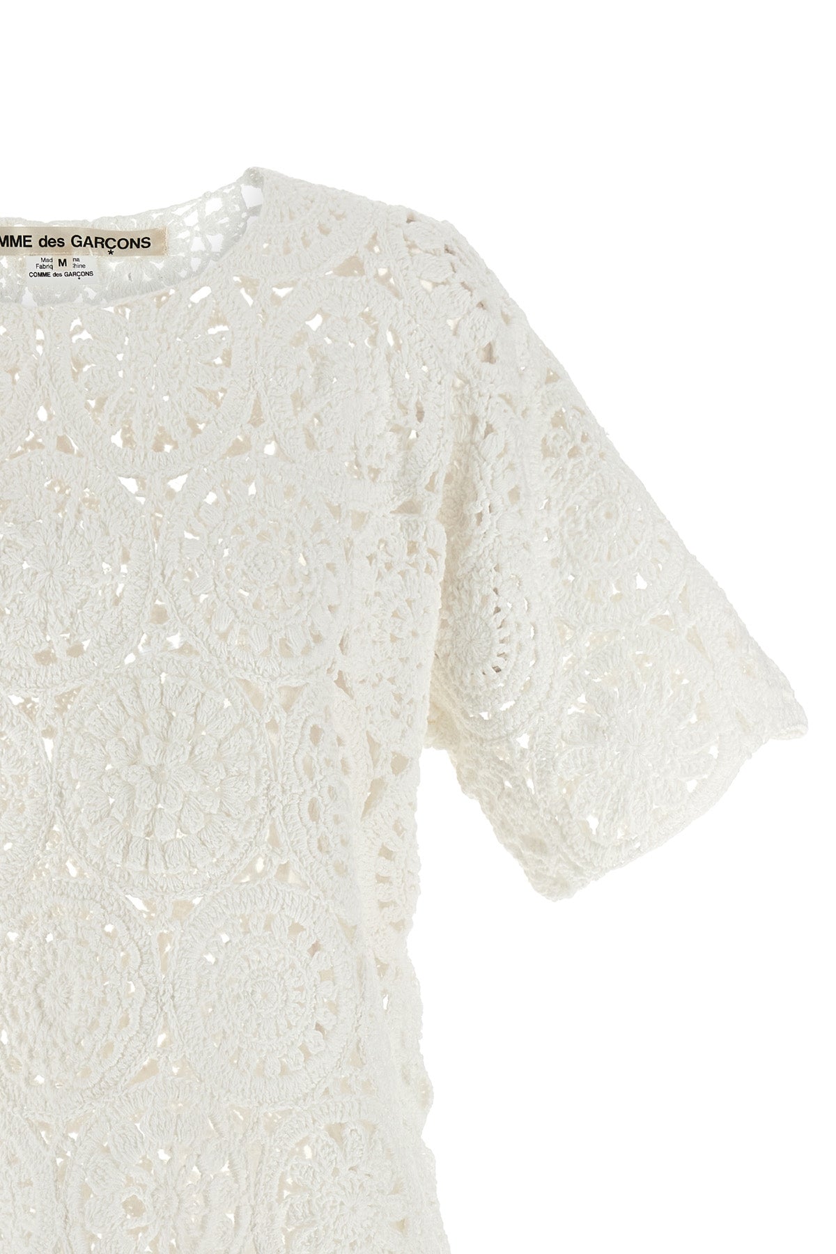 macramé crewneck