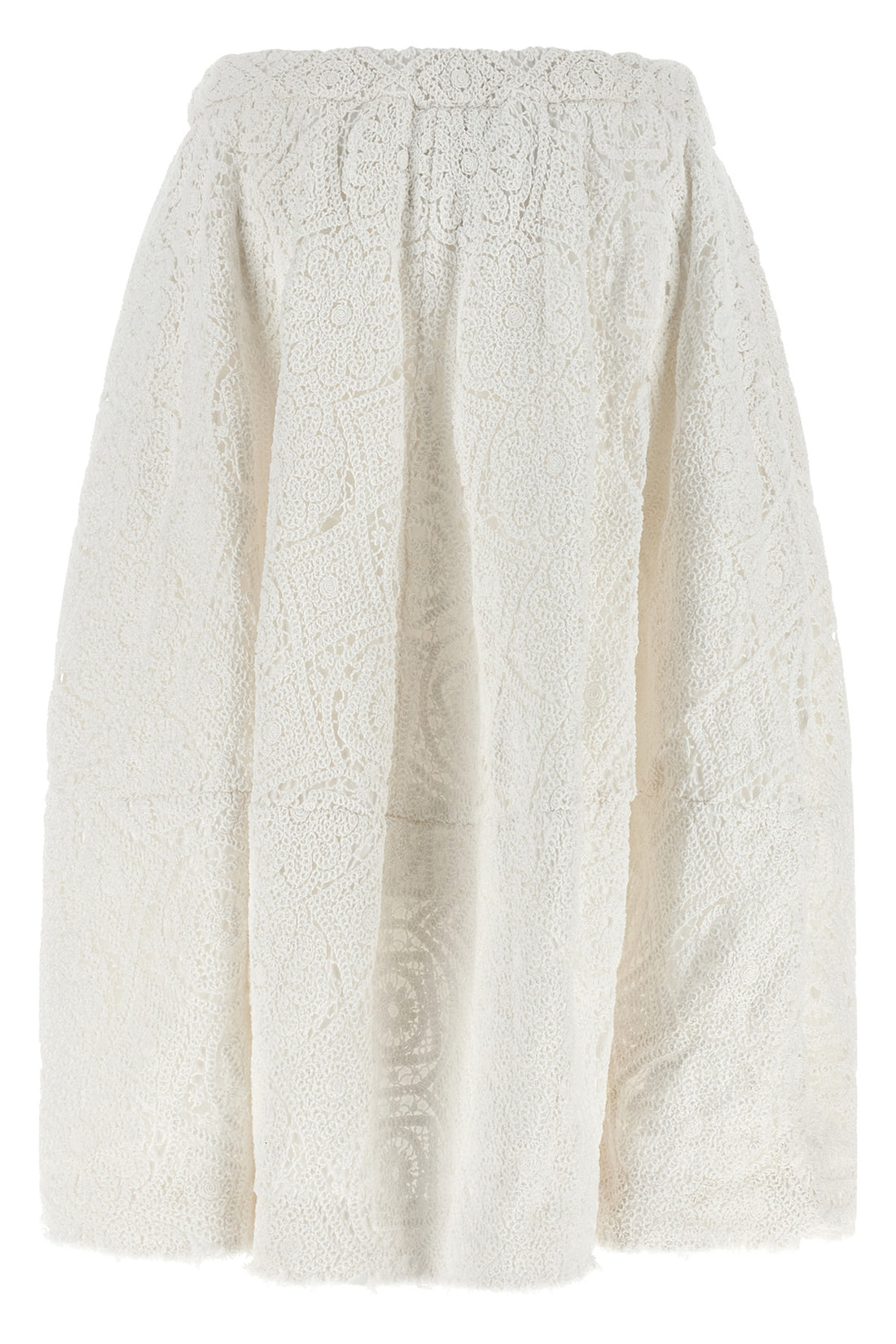 COMME DES GARÇONS M macramé midi skirt