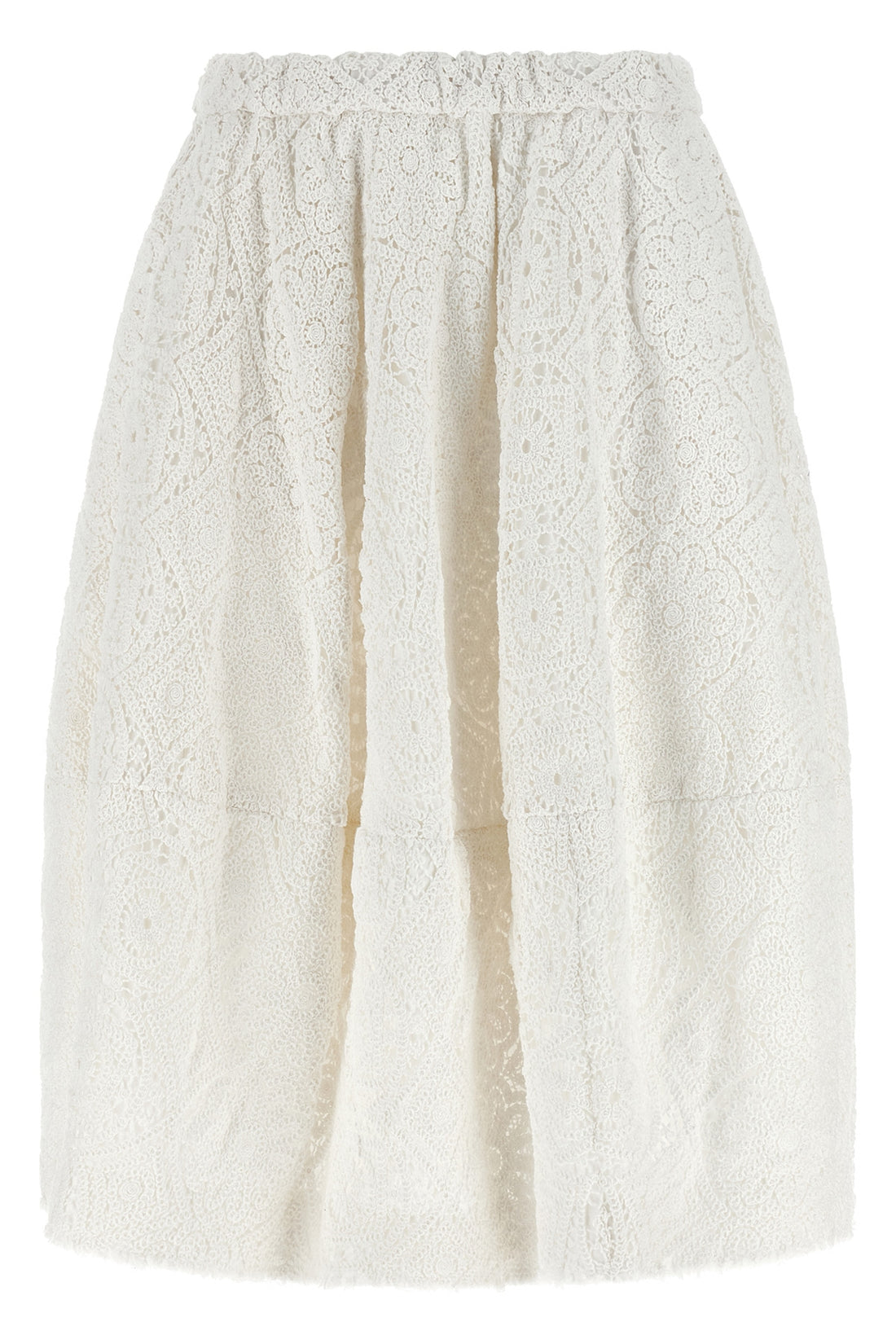 COMME DES GARÇONS M macramé midi skirt