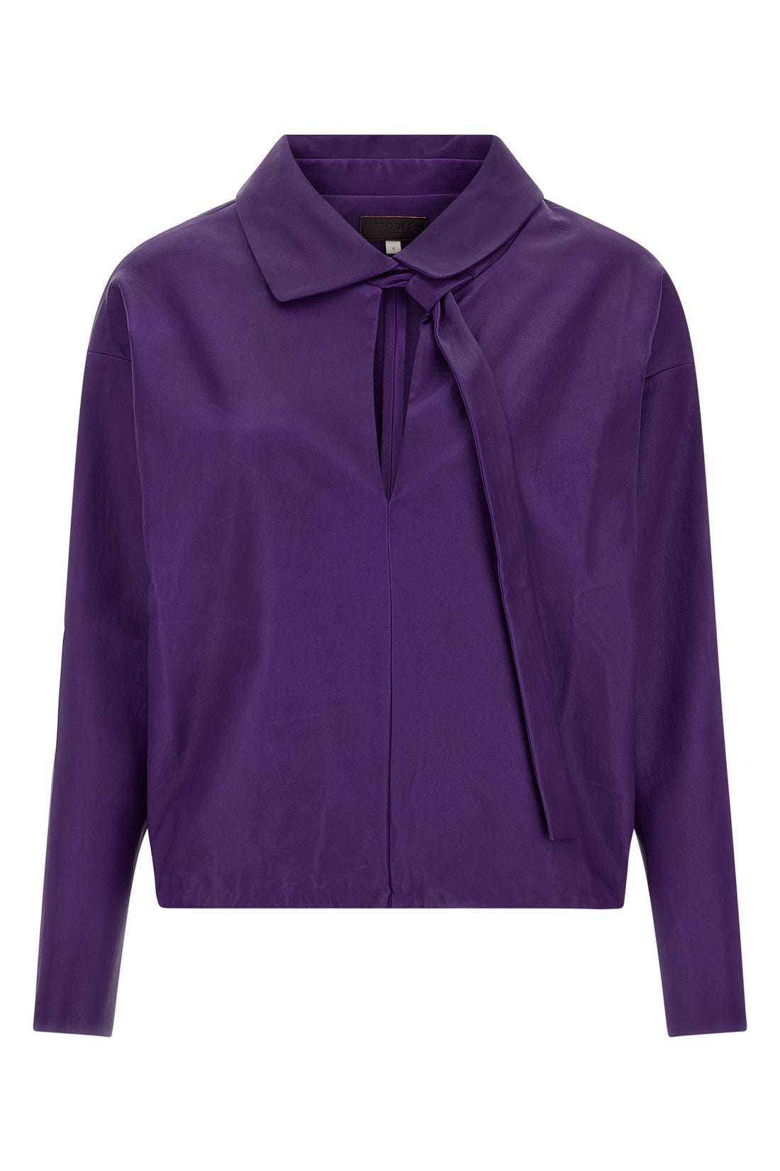 STOULS S graziela blouse in plongé nappa leather