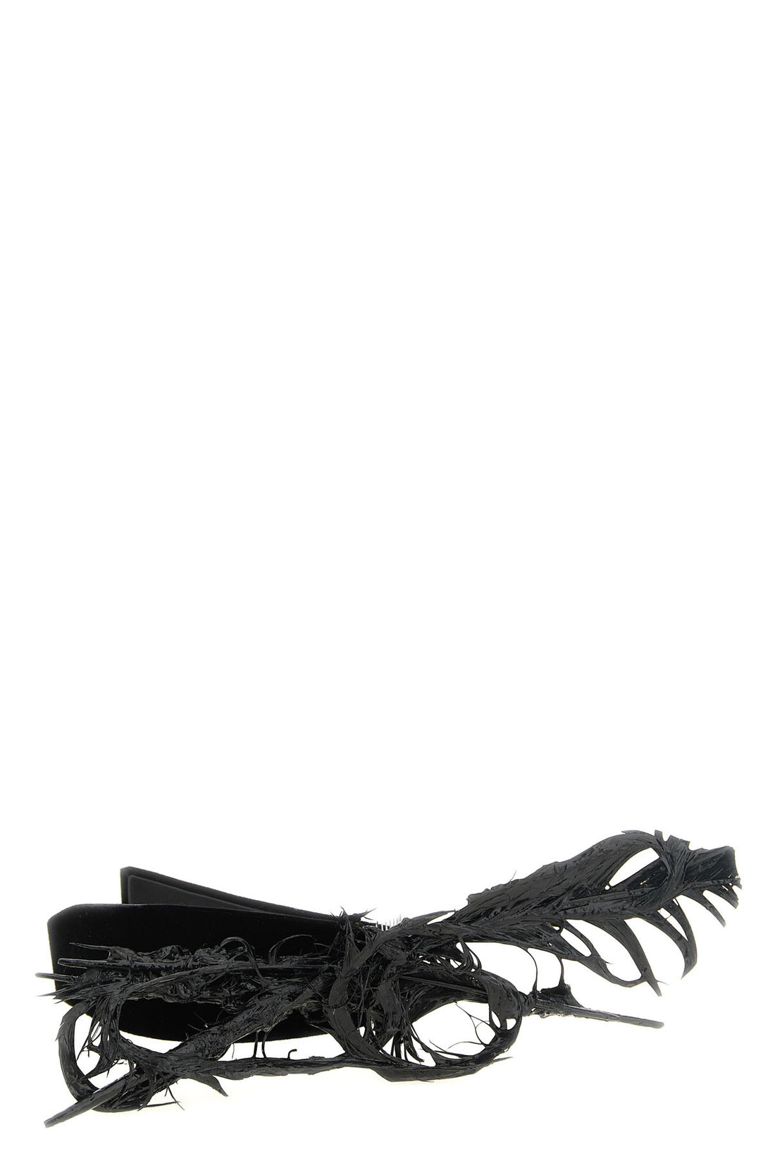 COMME DES GARÇONS OS the comme des garcons headband redefines the accessory through an avant-garde ae