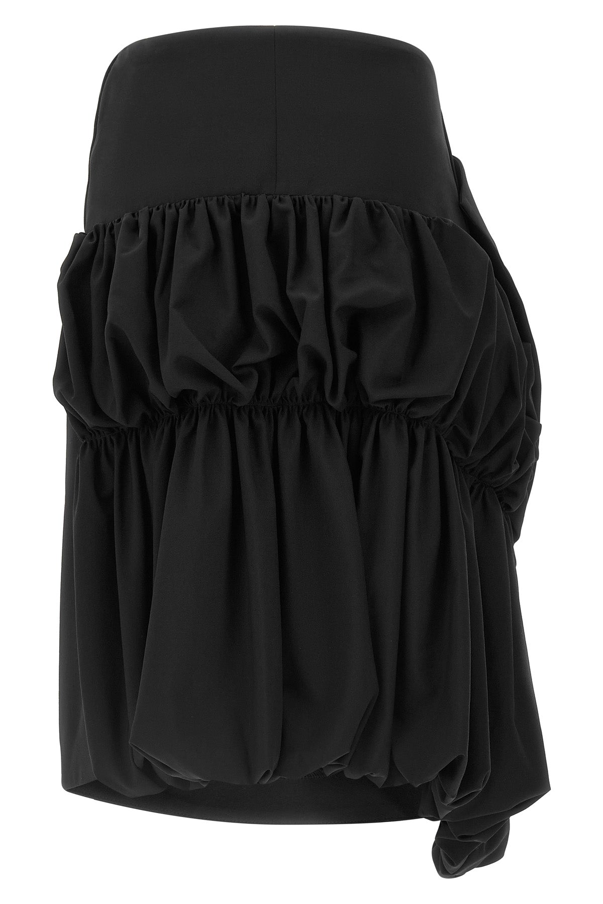 the sculptural skirt comme des garçons redefines the codes of tailoring through