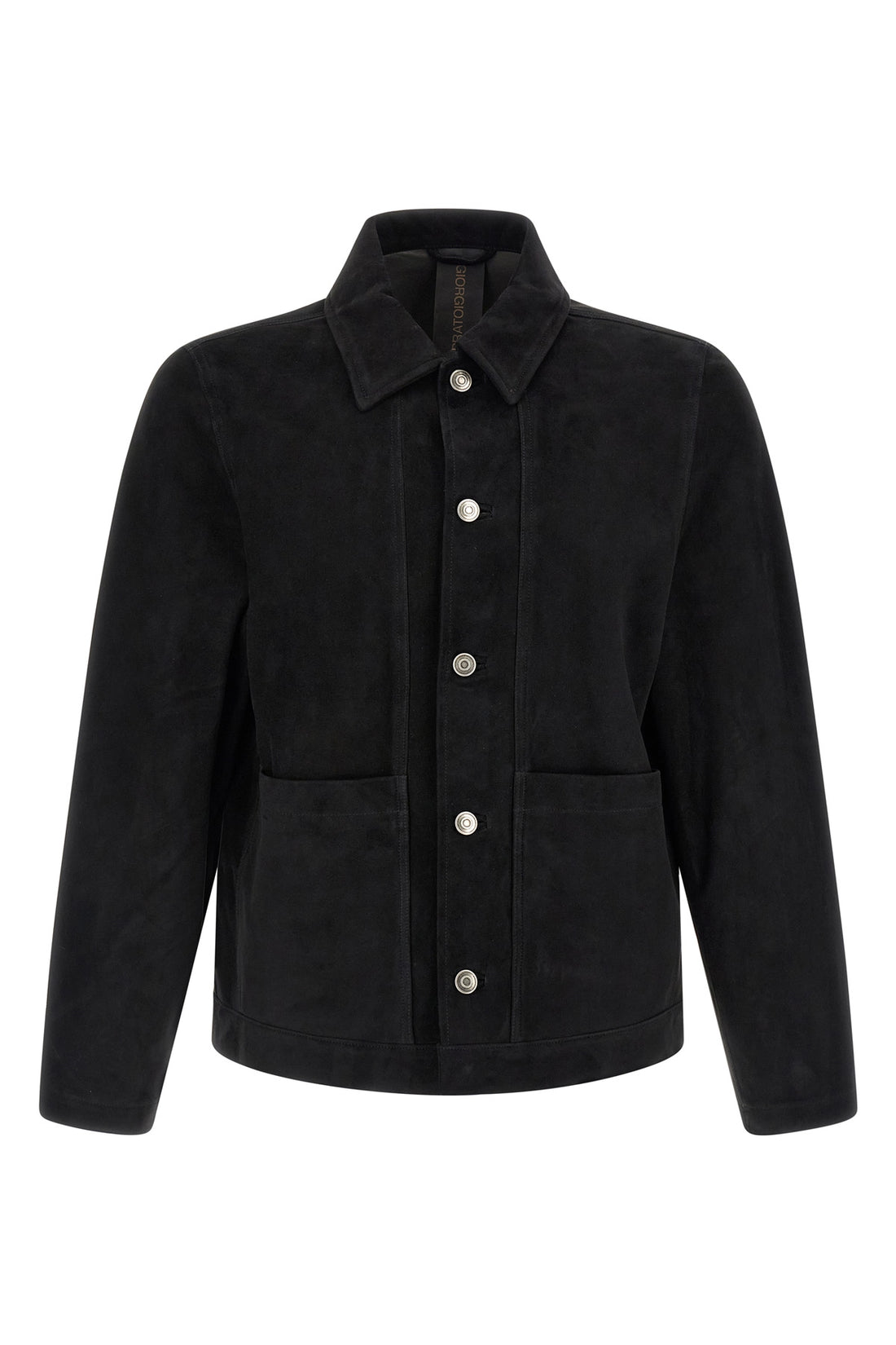 GIORGIO BRATO 50 fiore suede jacket
