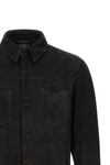 suede shirt gloves