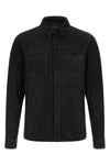 suede shirt gloves