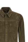 suede shirt gloves