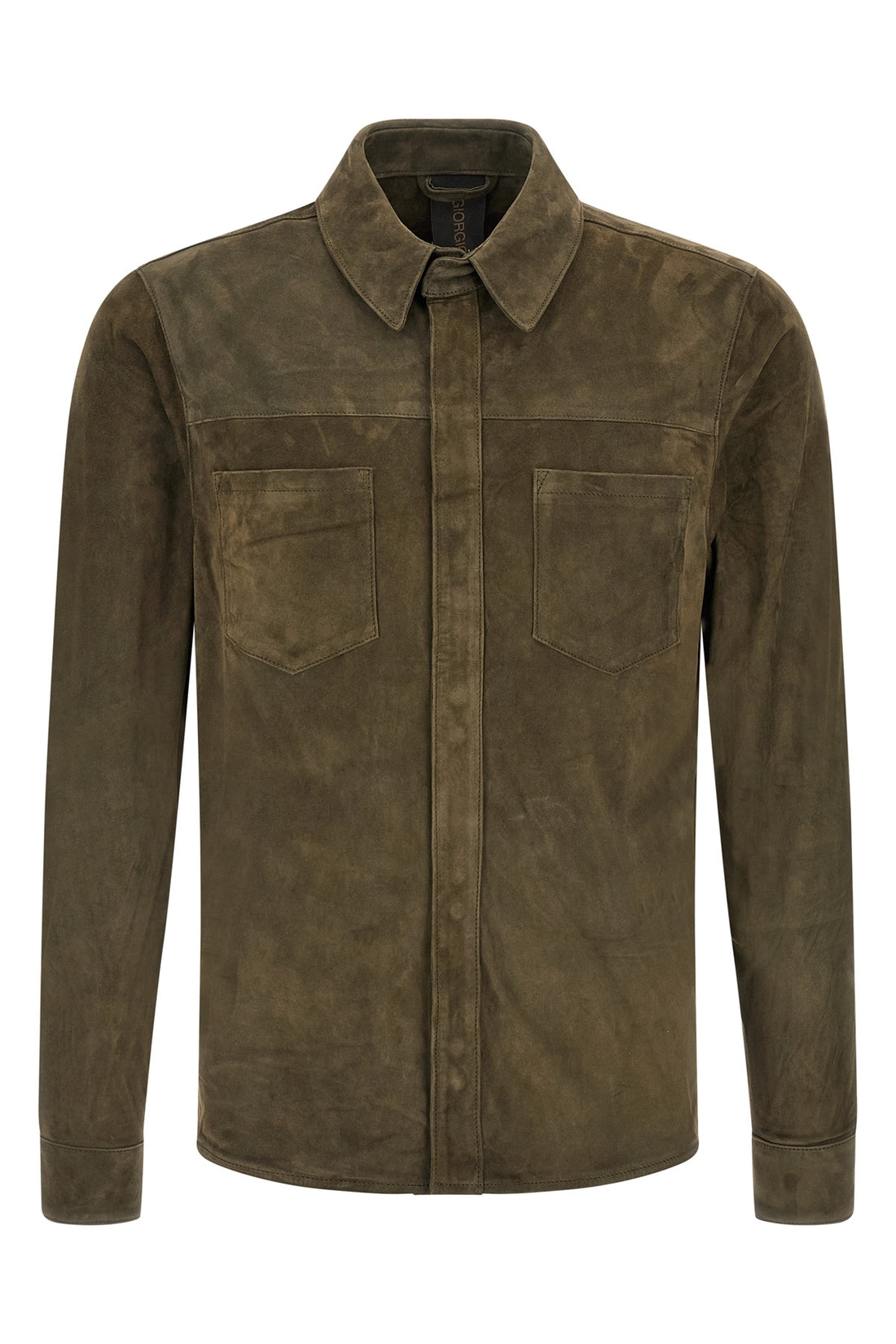 GIORGIO BRATO 48 suede shirt gloves