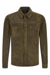 suede shirt gloves