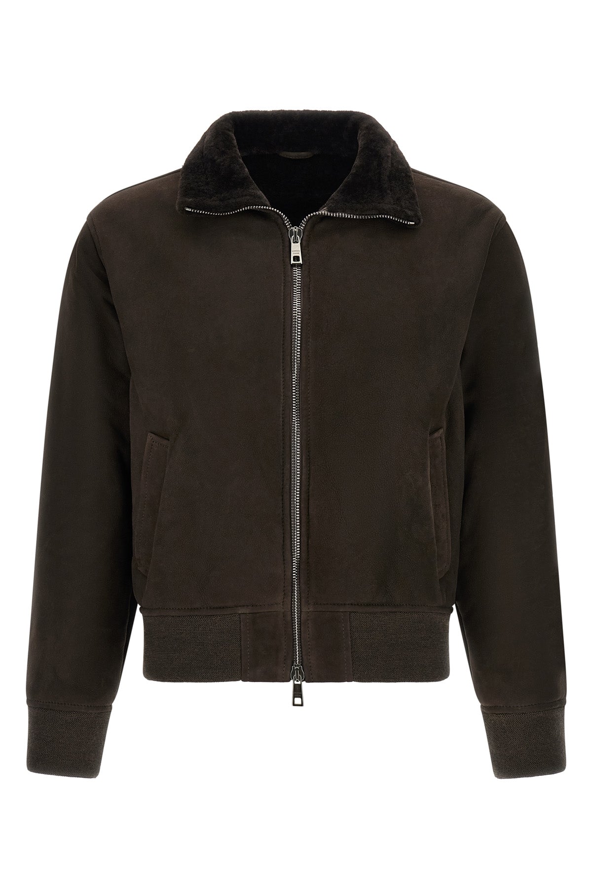 the giorgio brato lambskin bomber jacket