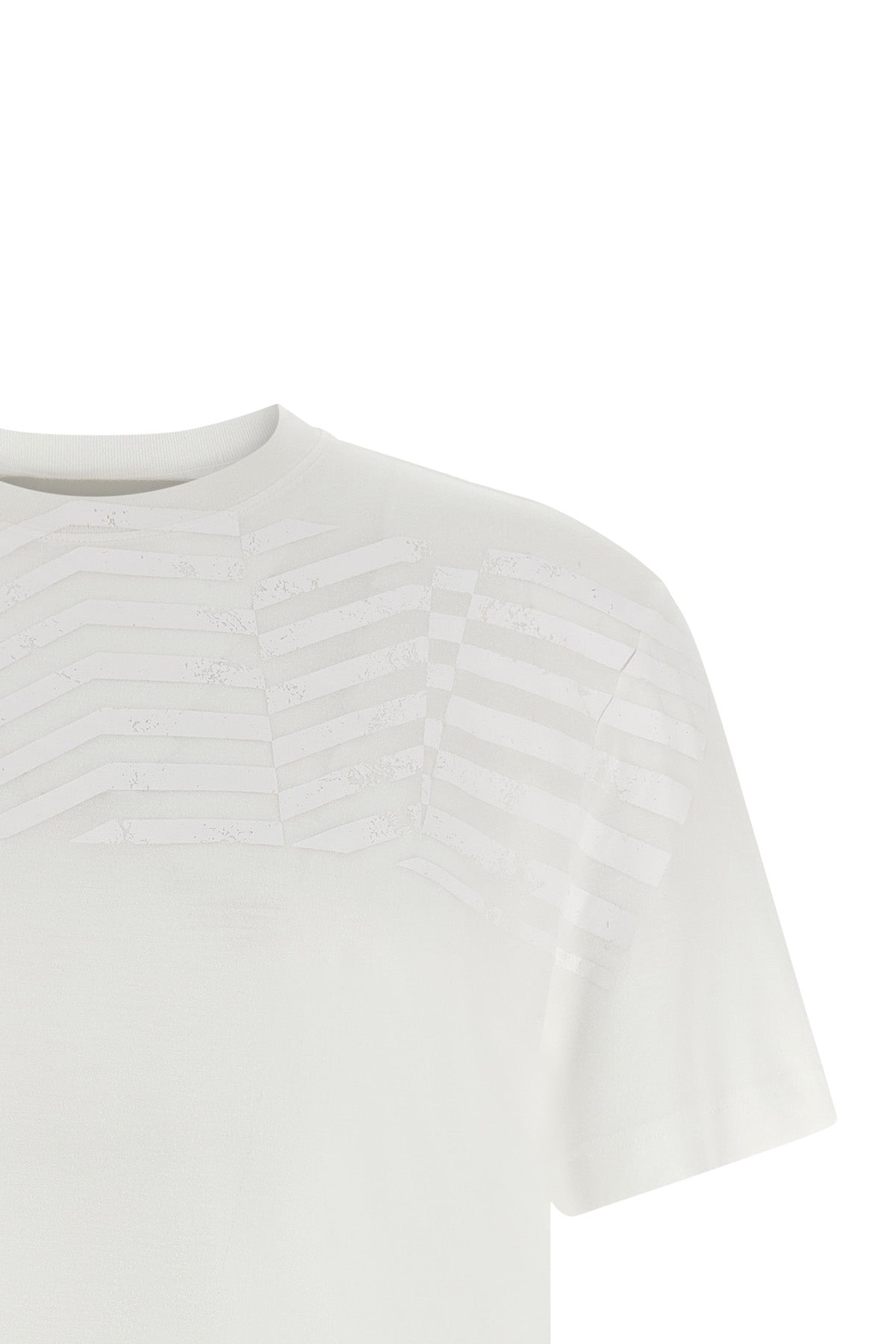 journey t-shirt in light flamed tencel jersey