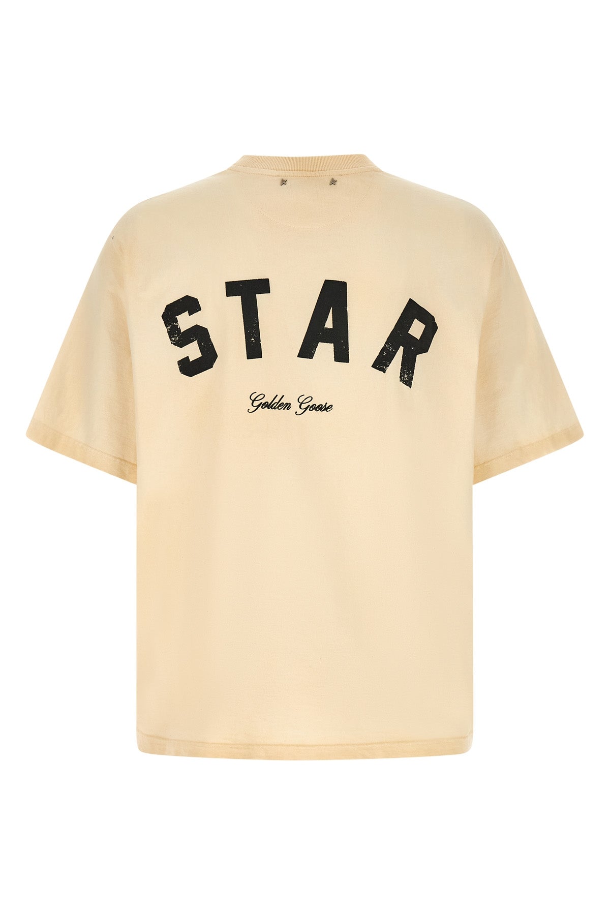 used-effect cotton t-shirt