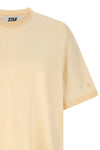 used-effect cotton t-shirt