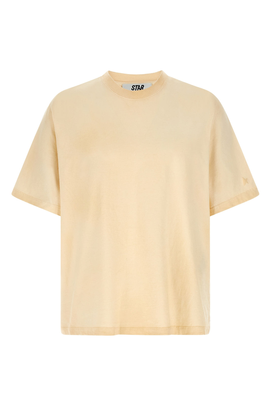 GOLDEN GOOSE S used-effect cotton t-shirt