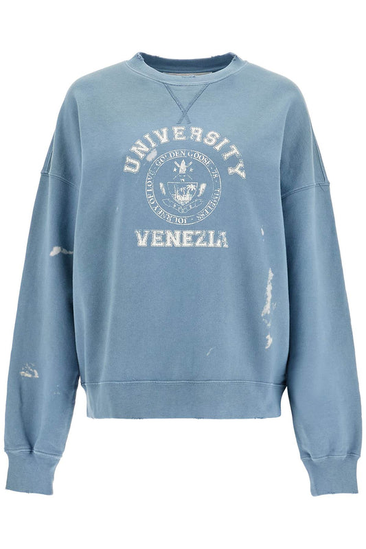 vintage college-style sweatshirt with