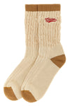 golden goose socks are distinguished by a construction in fine stretch cotton ya