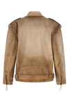 phoebe biker jacket in vintage leather