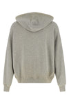 journey mélange gauze cotton hoodie