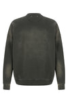 gauze mélange cotton sweatshirt