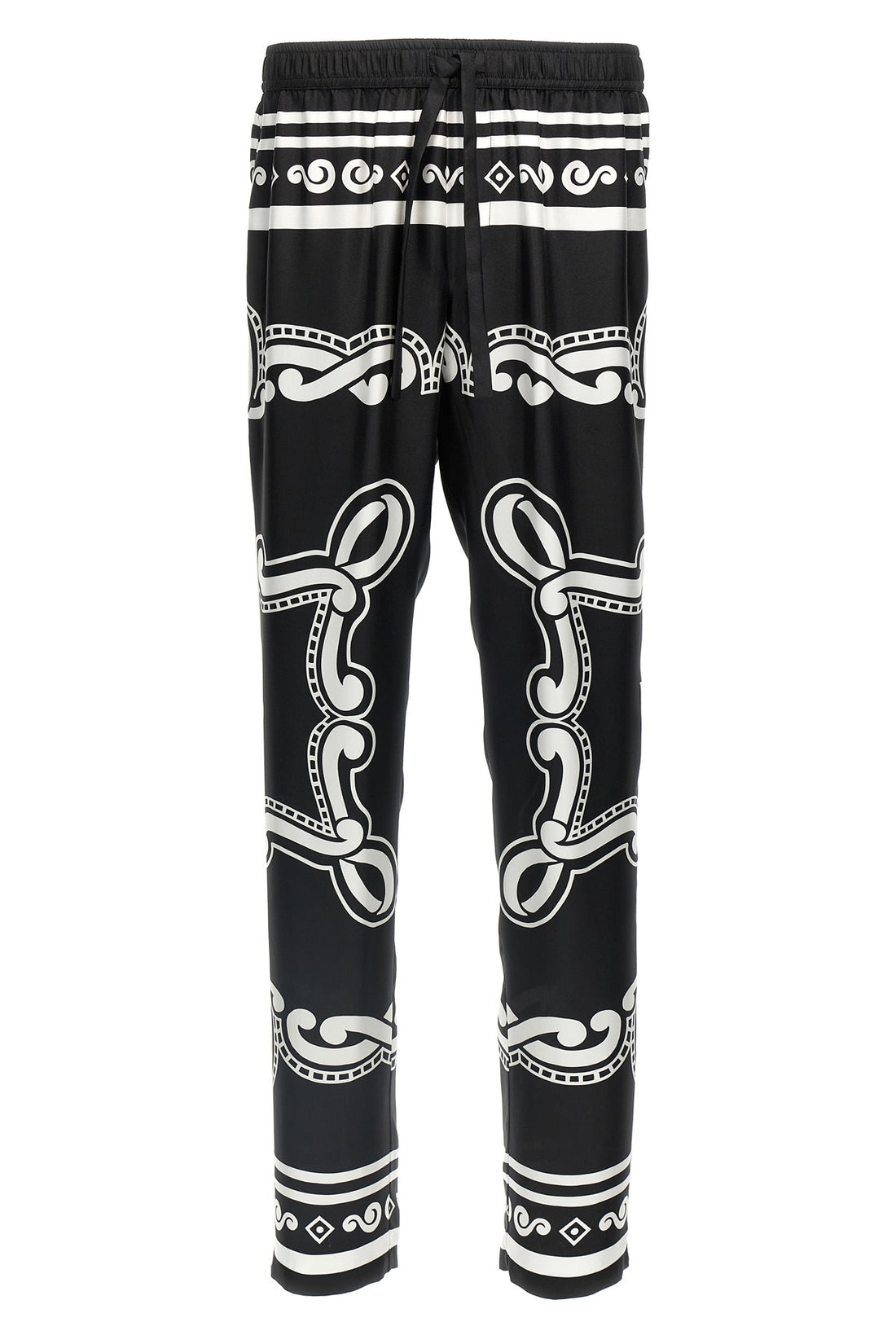 DOLCE &amp; GABBANA 48 bandana-print silk pajama pants