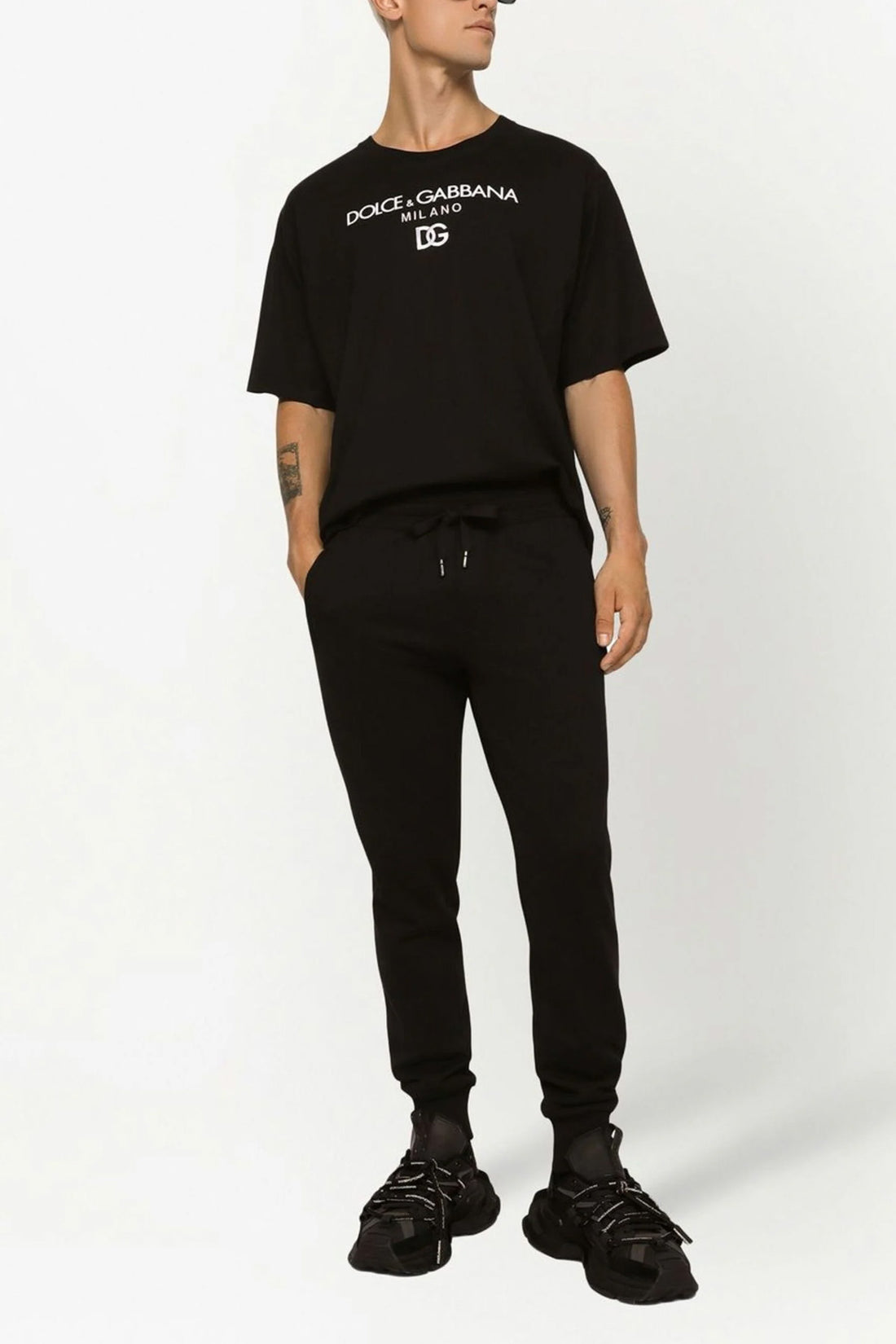 DOLCE &amp; GABBANA 56 cotton dg essential joggers