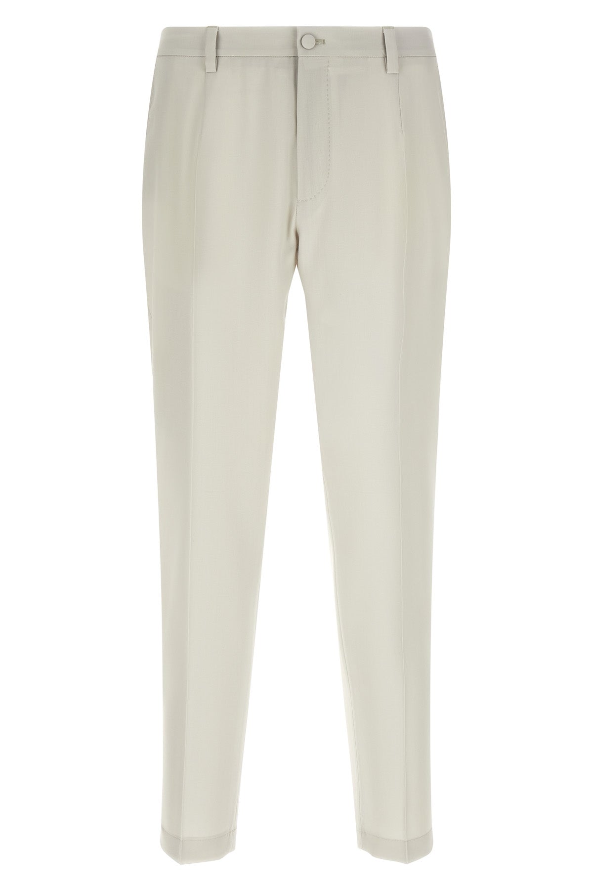 classic wool poplin pants