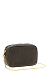 star mini clutch bag in distressed leather