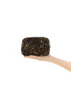 mini star animal print pony hair crossbody bag