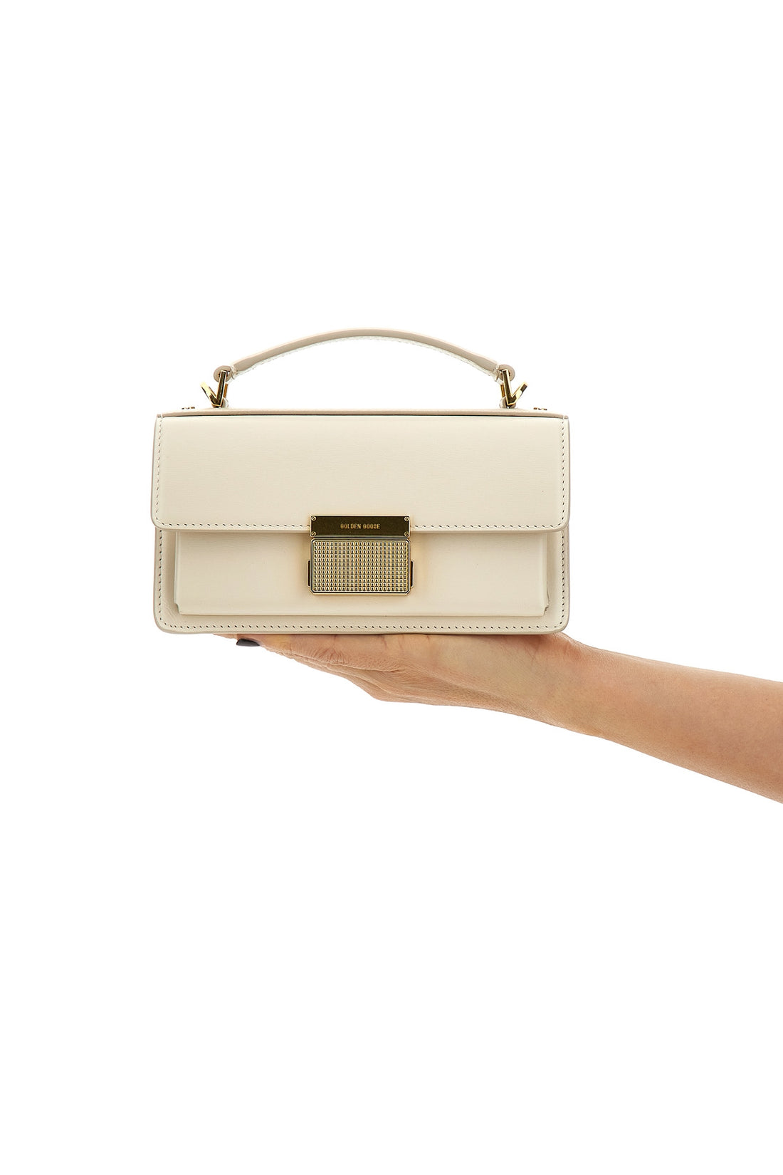 GOLDEN GOOSE OS venezia small palmellato leather handbag