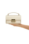 venezia small palmellato leather handbag