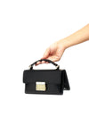 venezia small palmellato leather handbag